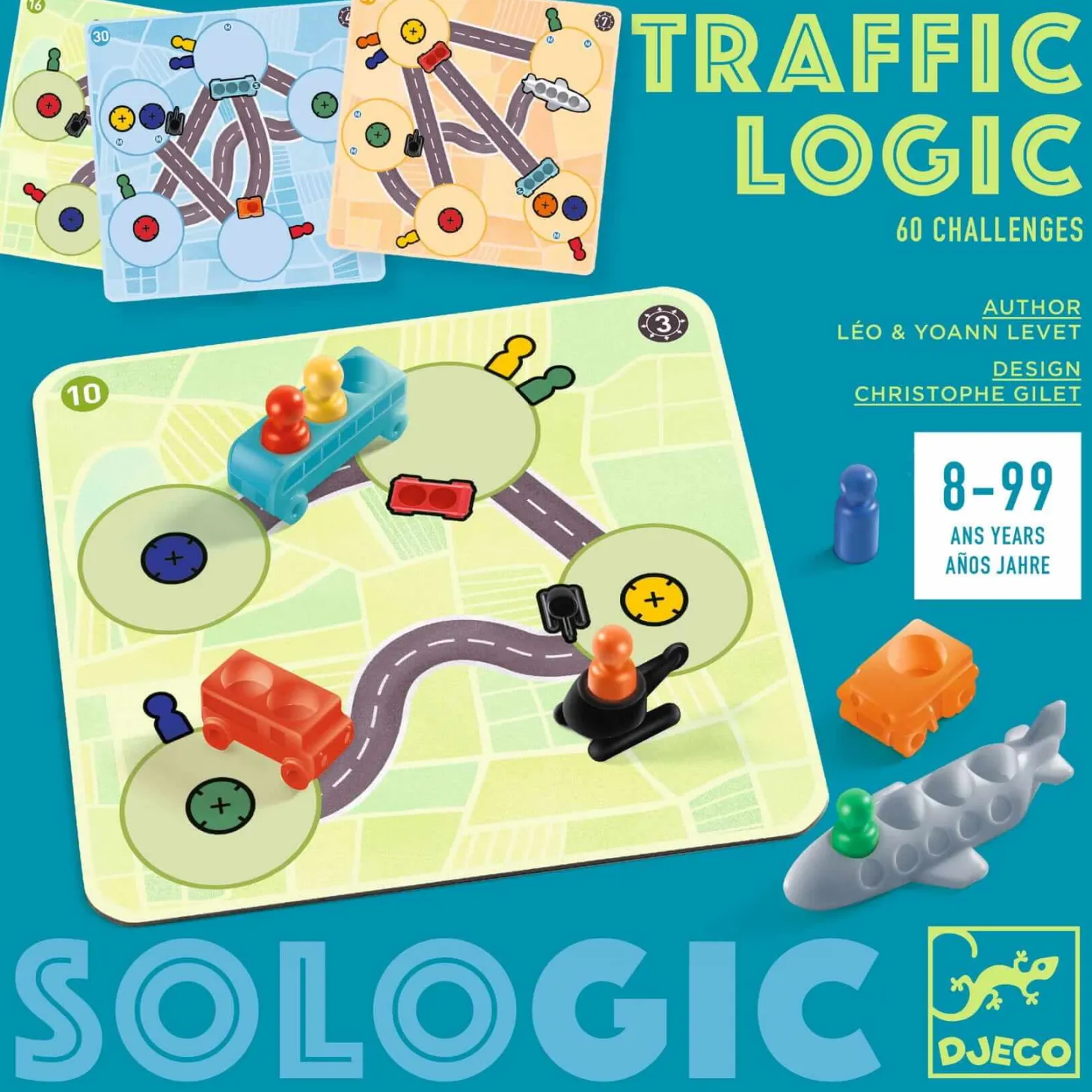 Gra logiczna TRAFFIC LOGIC 8+