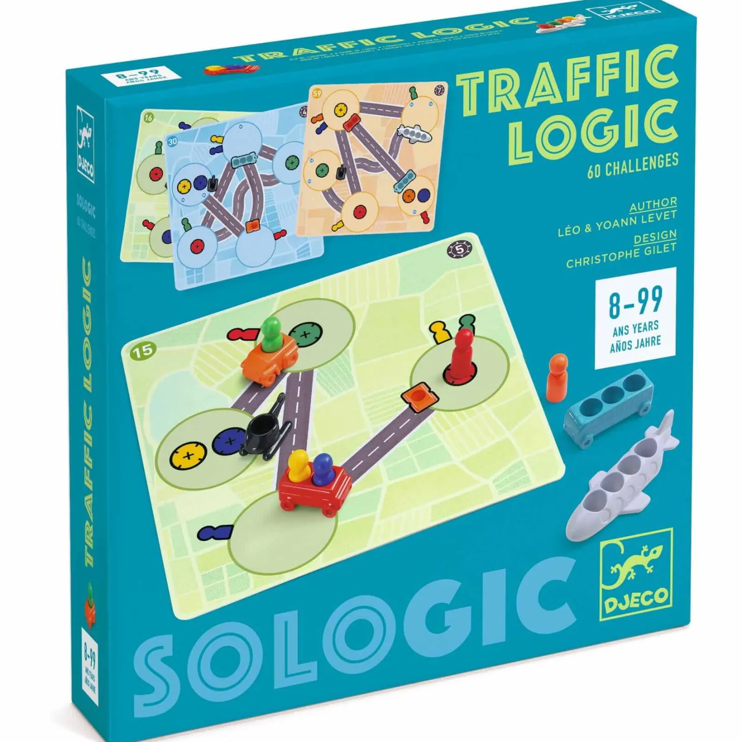 Gra logiczna TRAFFIC LOGIC 8+