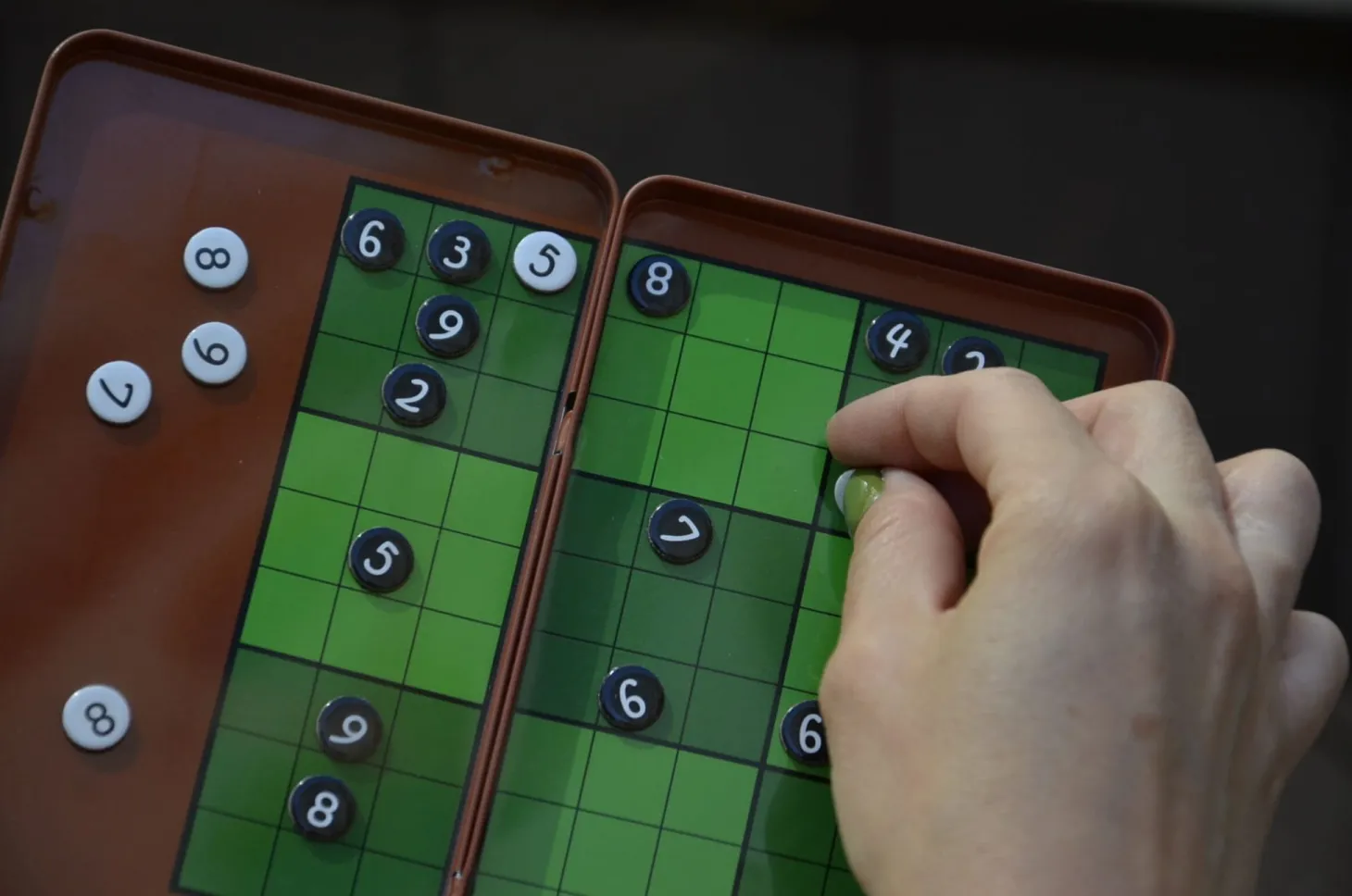 Gra magnetyczna - Sudoku