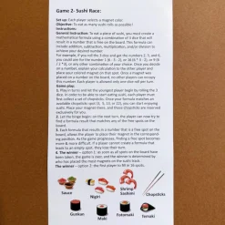 Gra magnetyczna - Sushi