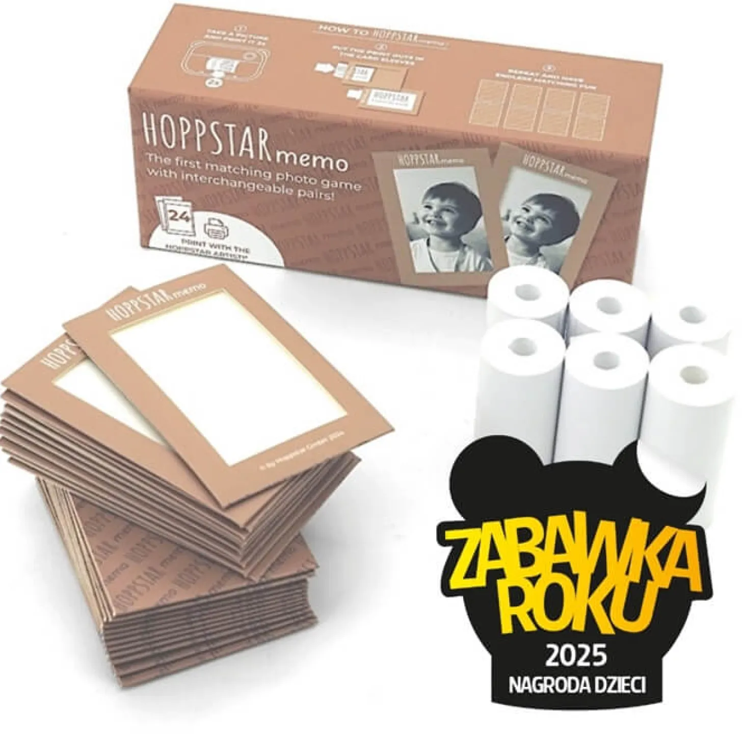 Gra Memo i Wkłady do Aparatu Artist 6 szt.