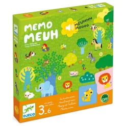 Gra planszowa MEMO MEUUUH z dźwiękiem