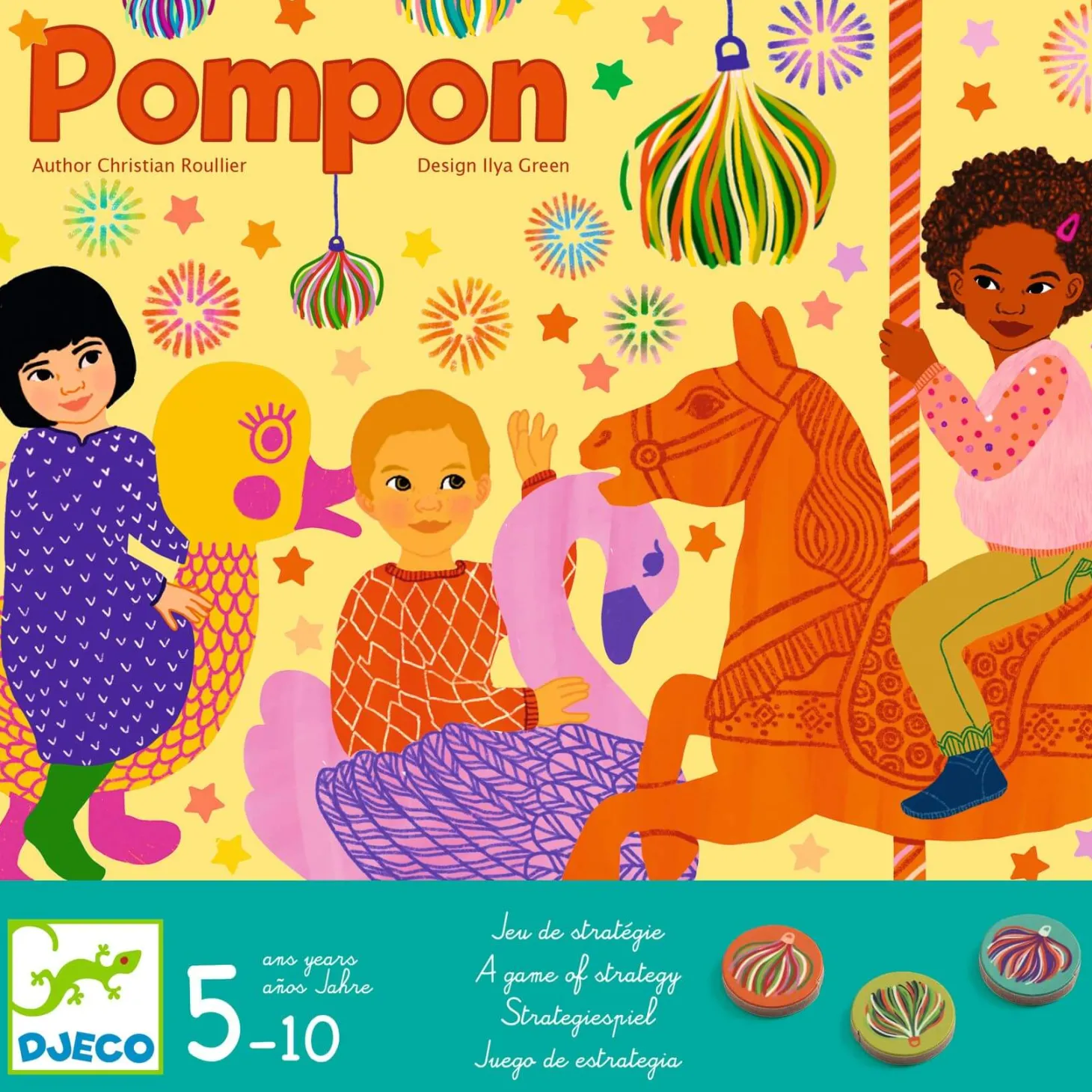 Gra planszowa POMPON 5+