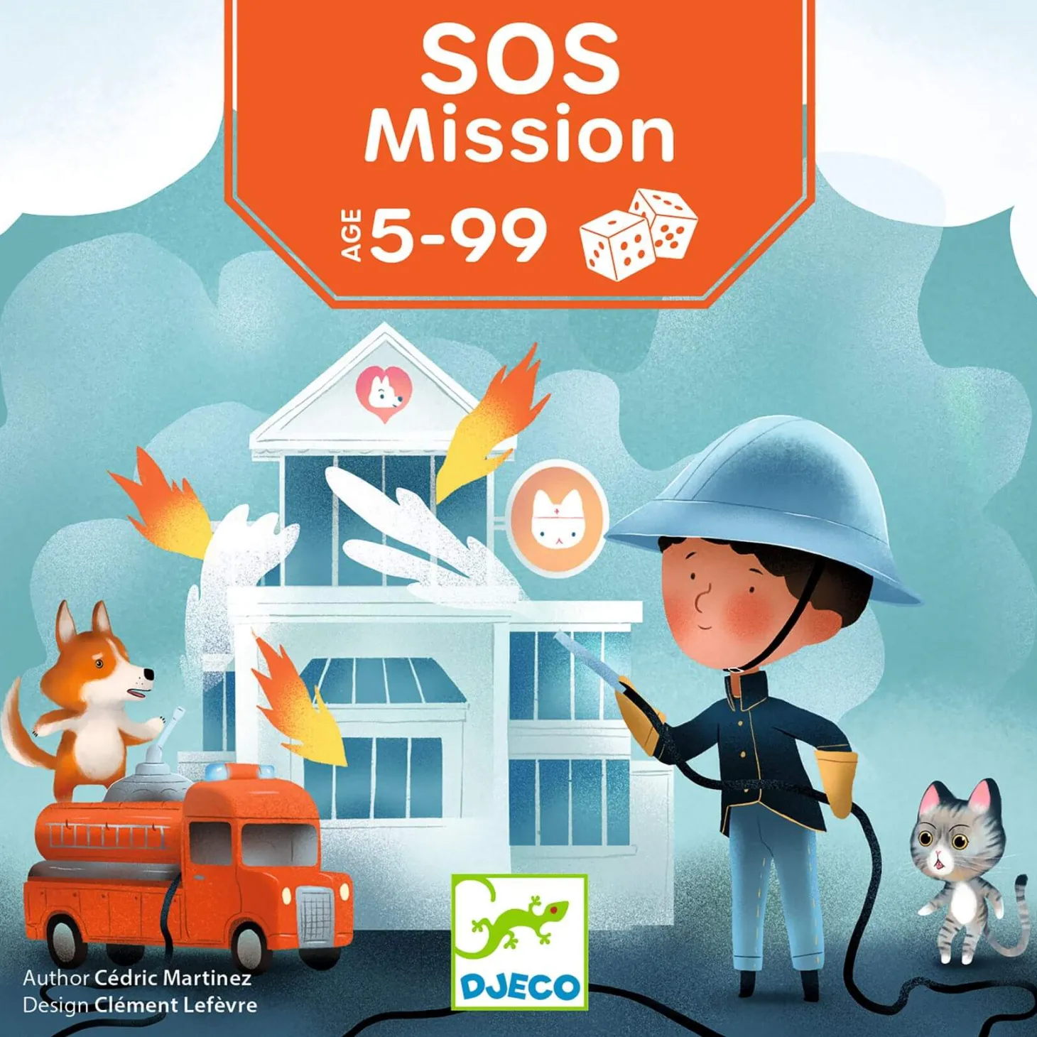 Gra planszowa SOS MISSION 5+