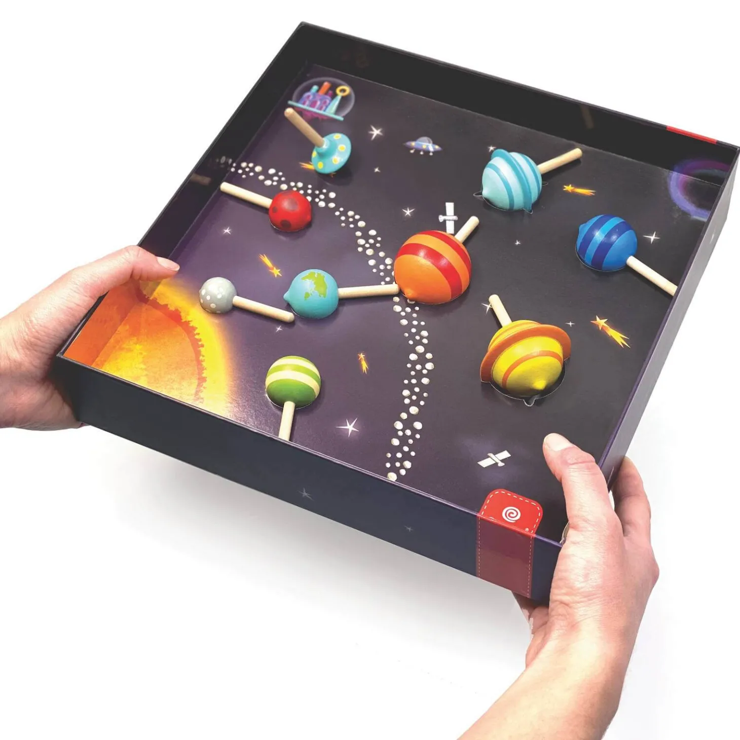 Gra Spinning Planets