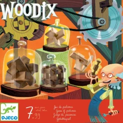 Gra Woodix - rozłącz i złącz figury