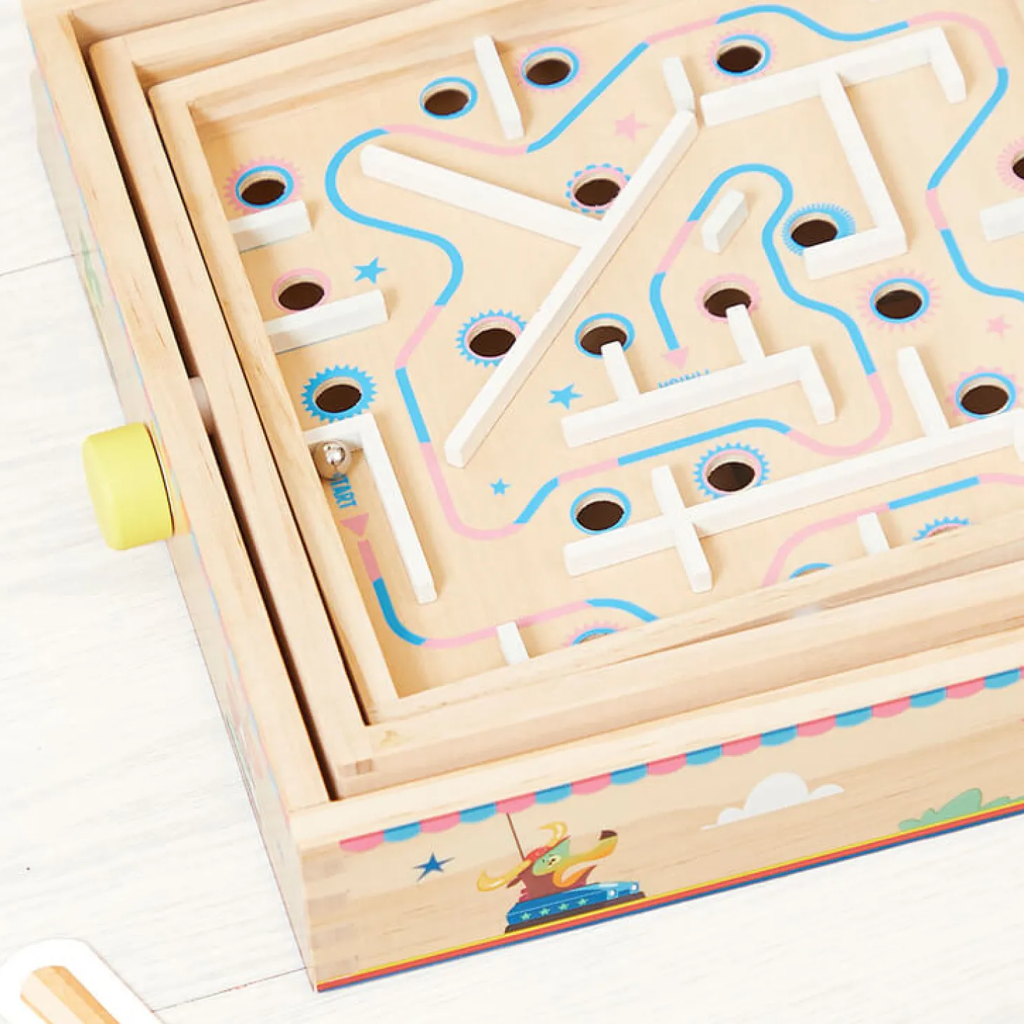 Gra zręcznościowa Labirynt Ball Maze Applepop 5+
