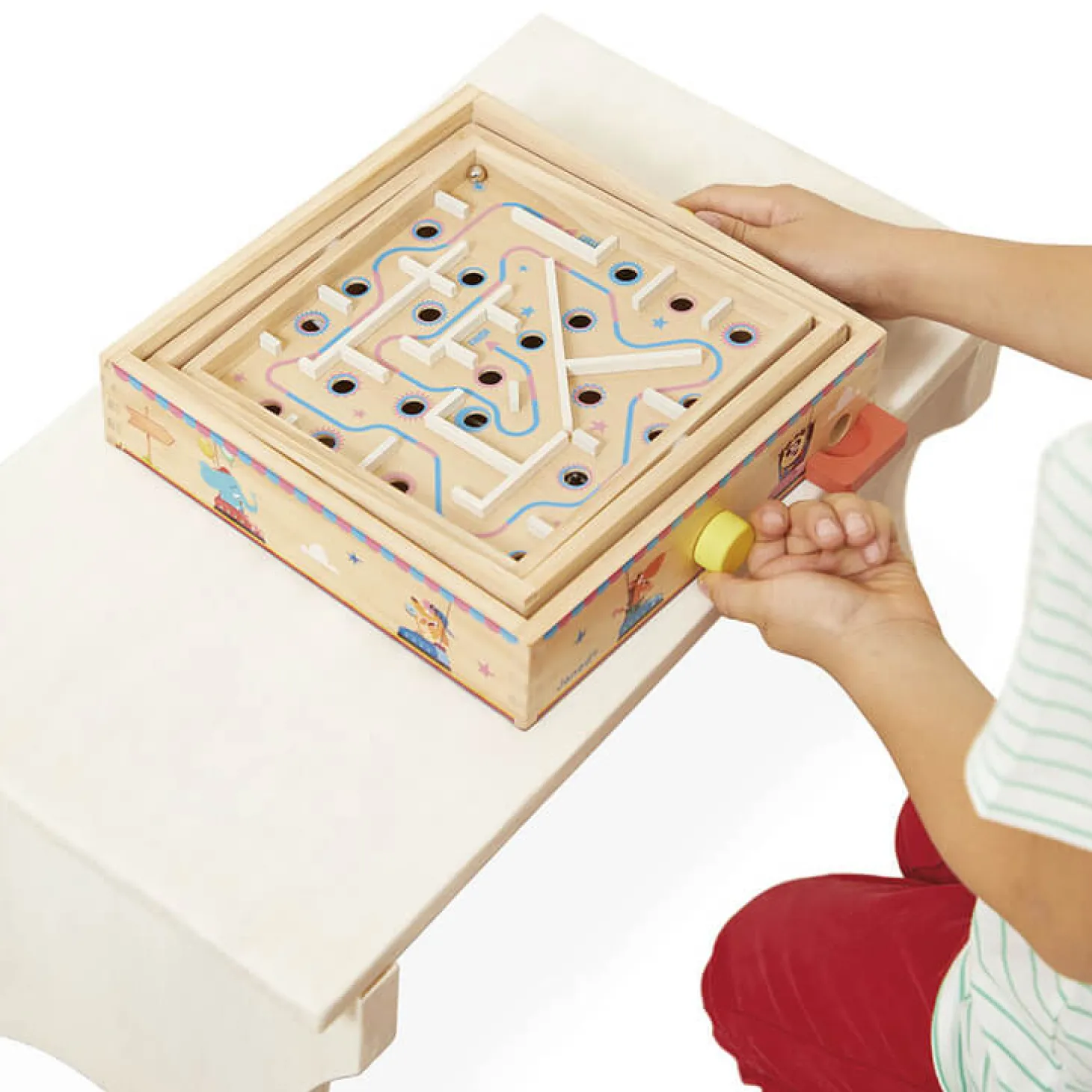 Gra zręcznościowa Labirynt Ball Maze Applepop 5+