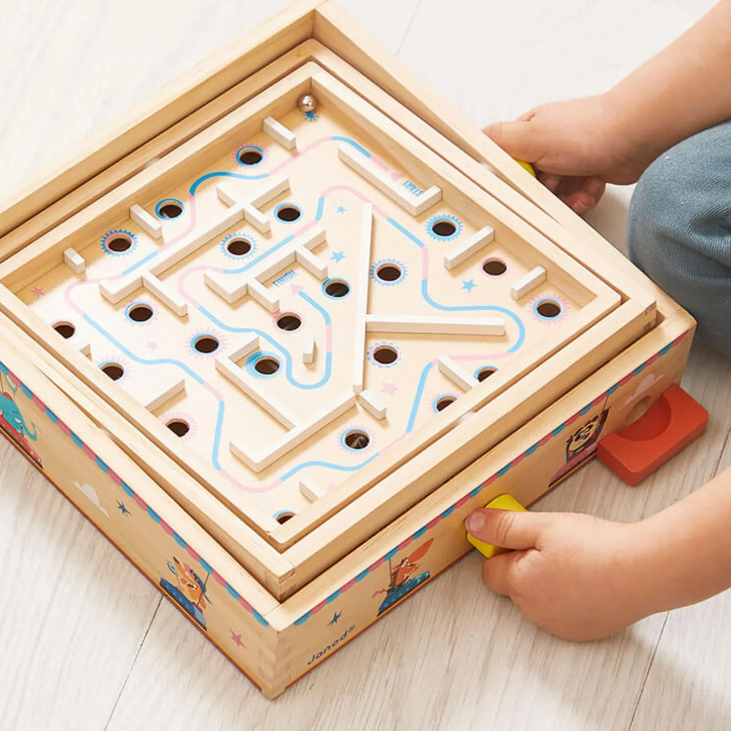 Gra zręcznościowa Labirynt Ball Maze Applepop 5+