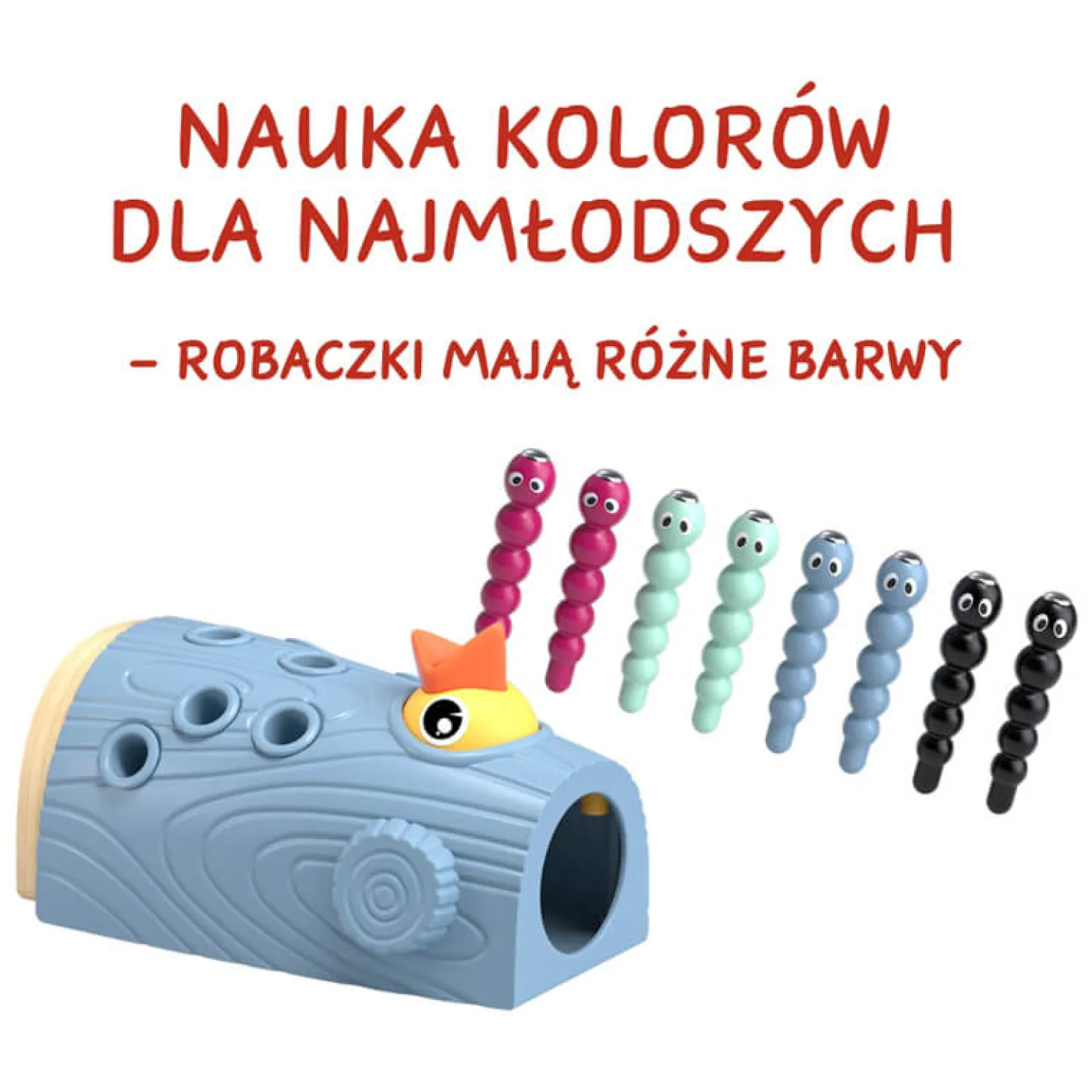Gra zręcznościowa - Nakarm Ptaszka Złap Robaczka, 2+