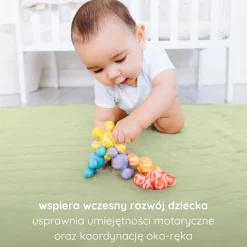 Gryzaki silikonowe - 5 zabawek do łączenia