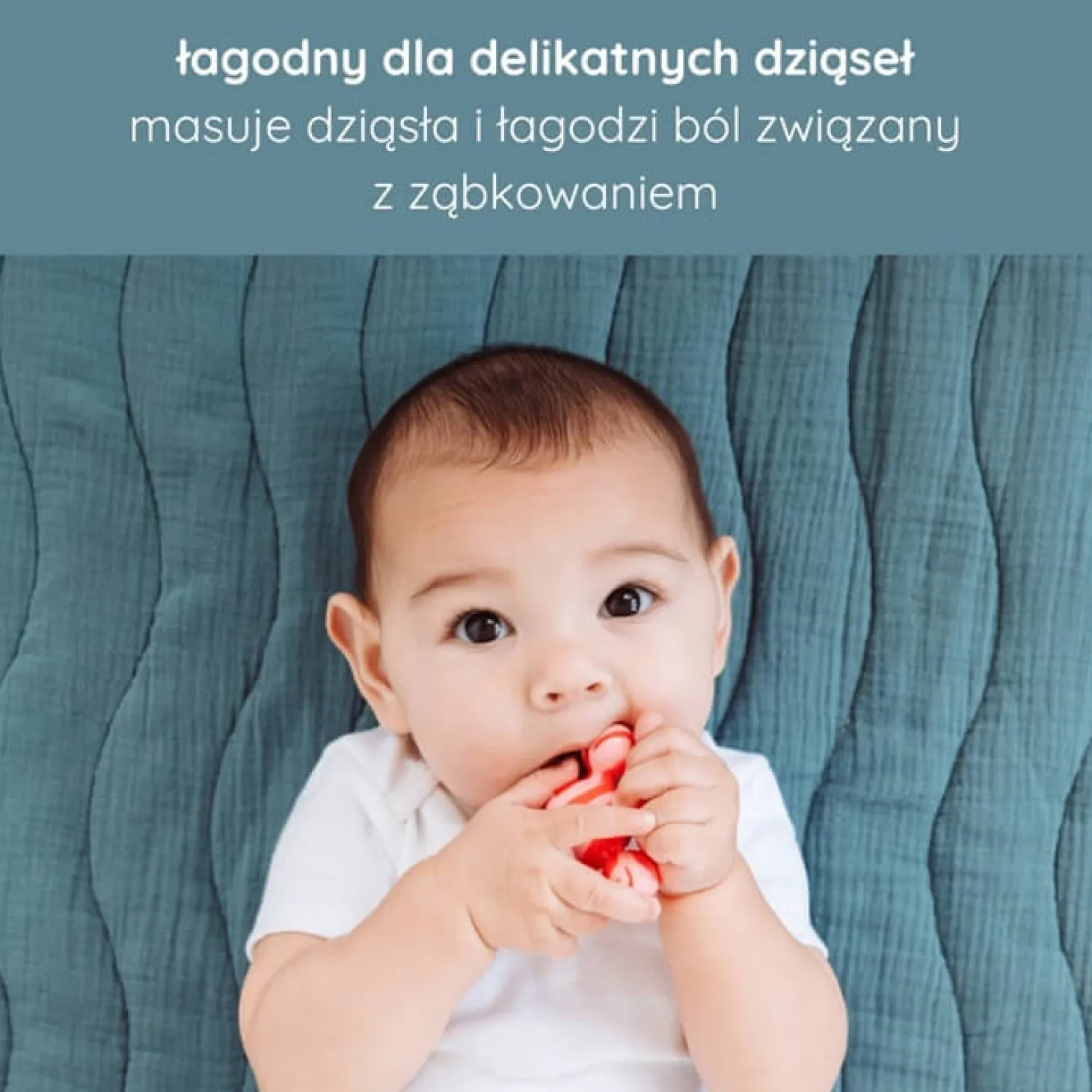 Gryzaki silikonowe - 5 zabawek do łączenia