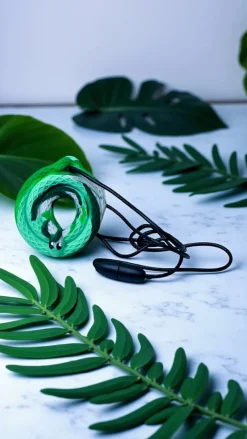 Gryzak terapeutyczny, antystresowy naszyjnik MEDIUM - Leśny Wąż
