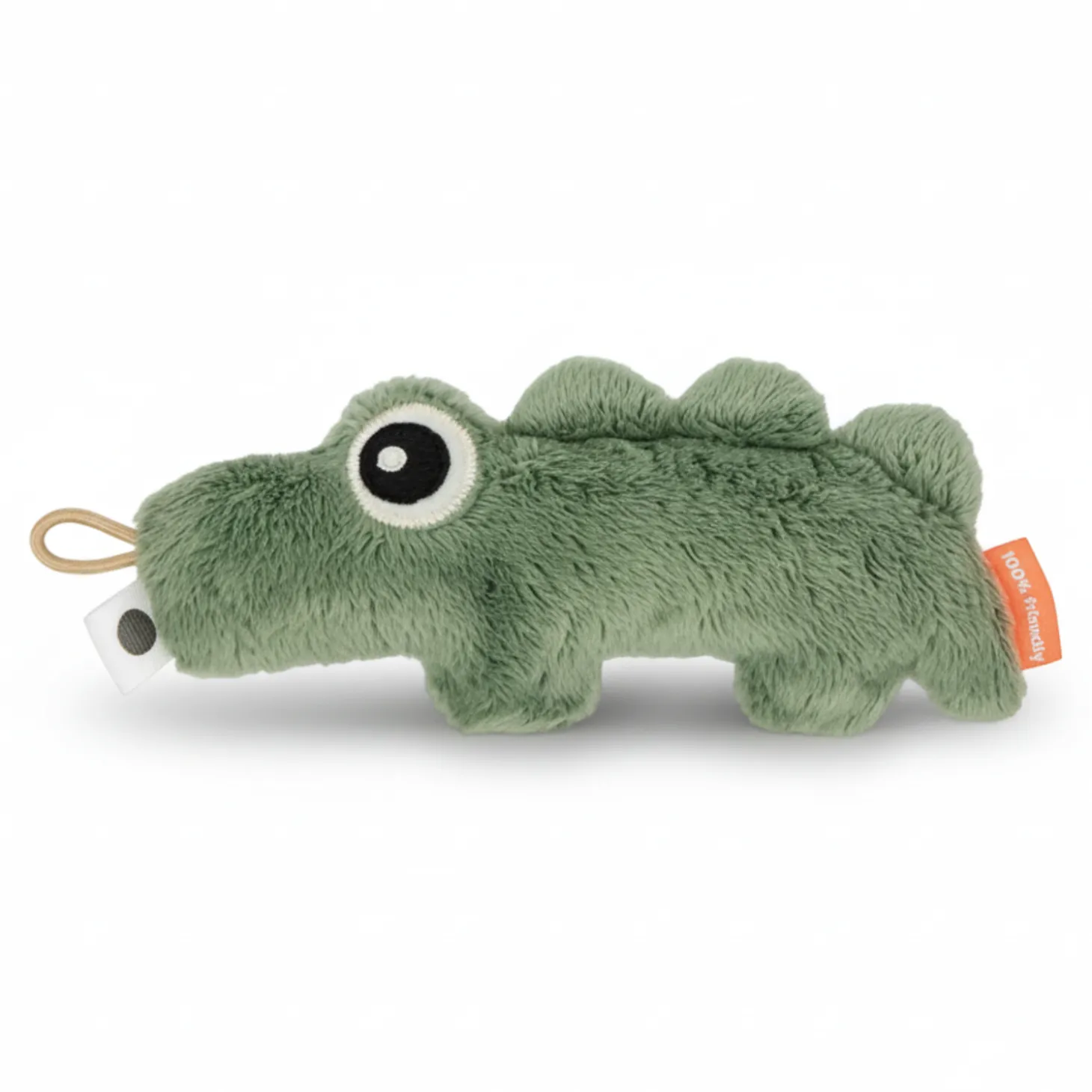 Grzechotka sensoryczna puszysty Croco green