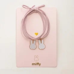 Gumki do włosów, bransoletki - Miffy, 2 szt.