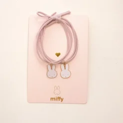 Gumki do włosów, bransoletki - Miffy, 2 szt.