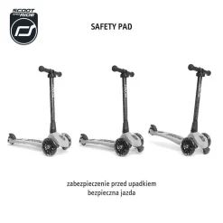 Highwaykick 3 LED Hulajnoga składana ze świecącymi kółkami 3+ Kiwi