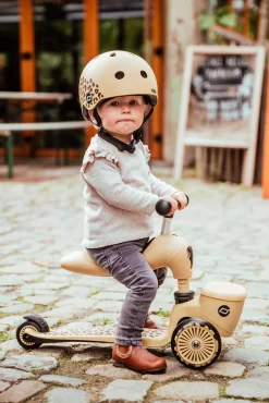 Highwaykick 1 Lifestyle 2w1 Jeździk i hulajnoga z zamykanym schowkiem 1-5 lat Leopard