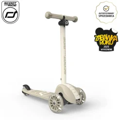 Highwaykick 3S Hulajnoga z systemem sterowania 2w1 i kółkami LED składana 3+ Ash
