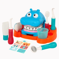 Hippodontist - interaktywny zestaw do nauki higieny jamy ustnej, dentysta