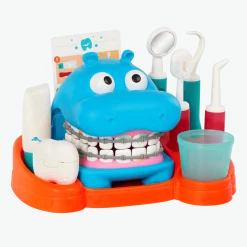 Hippodontist - interaktywny zestaw do nauki higieny jamy ustnej, dentysta