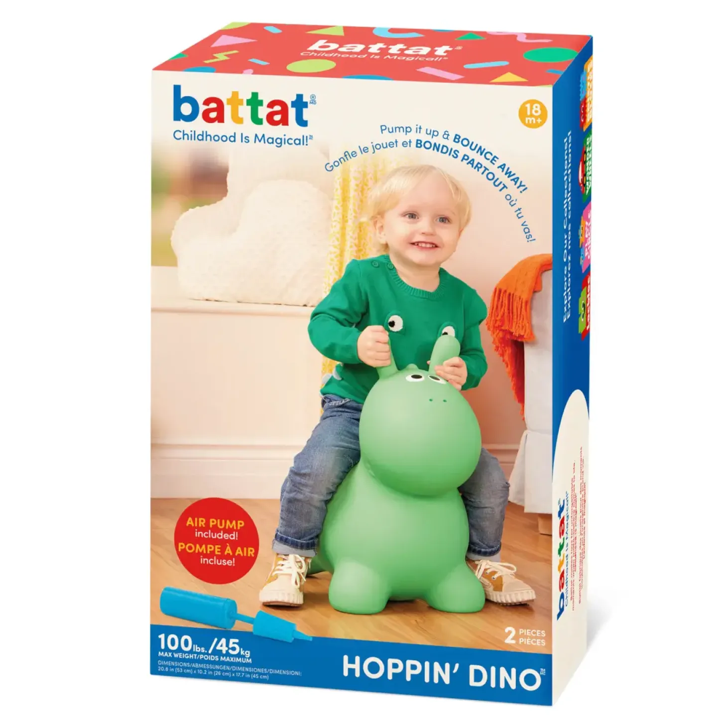 Hoppin’ Dino – skoczek DINOZAUR