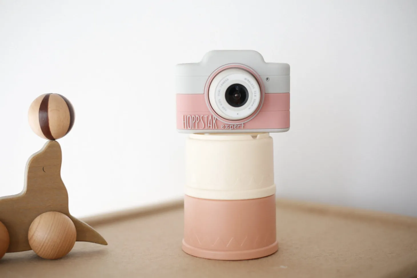 Hoppstar Aparat fotograficzny dla dzieci Expert - Blush
