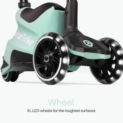 Hulajnoga 4w1 Xtend Scooter + Ride-on, Soft Green