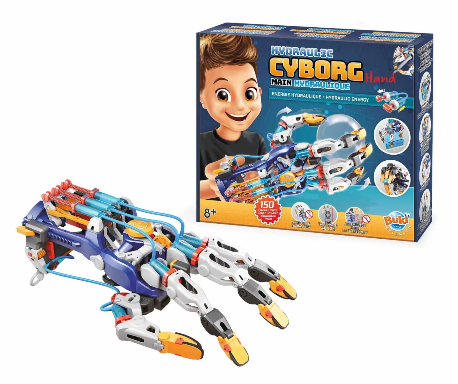 Hydrauliczna ręka cyborga
