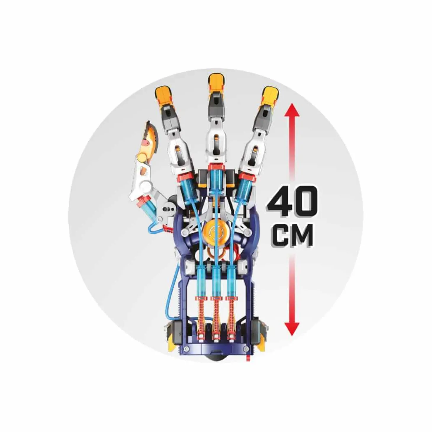 Hydrauliczna ręka cyborga