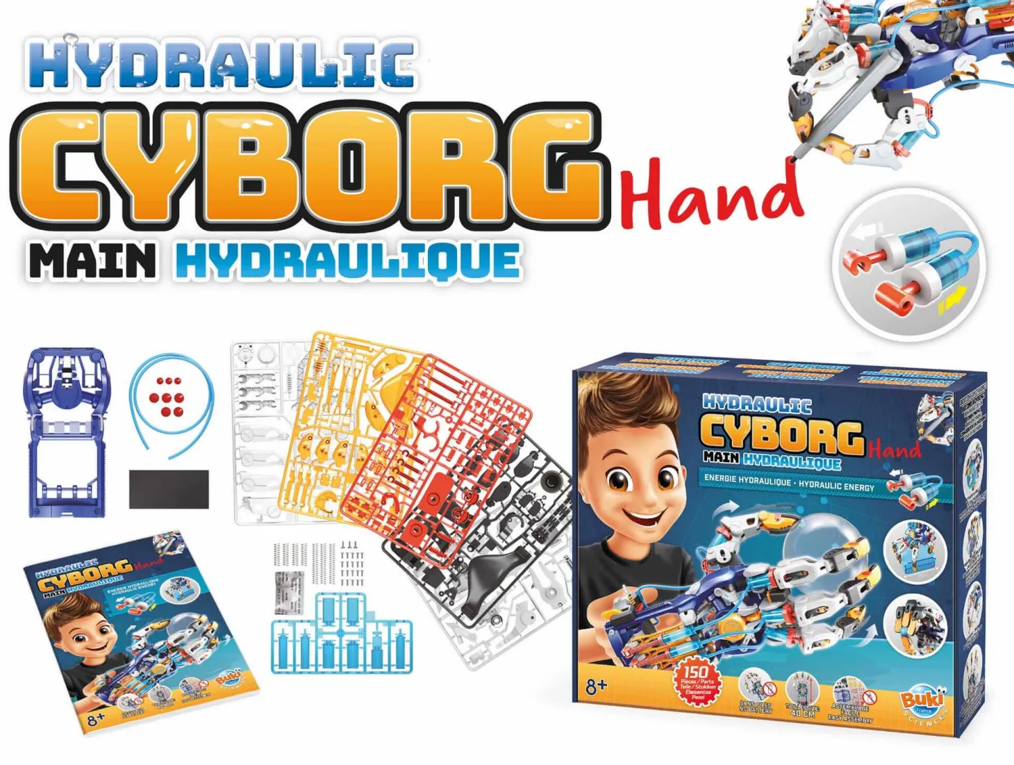 Hydrauliczna ręka cyborga