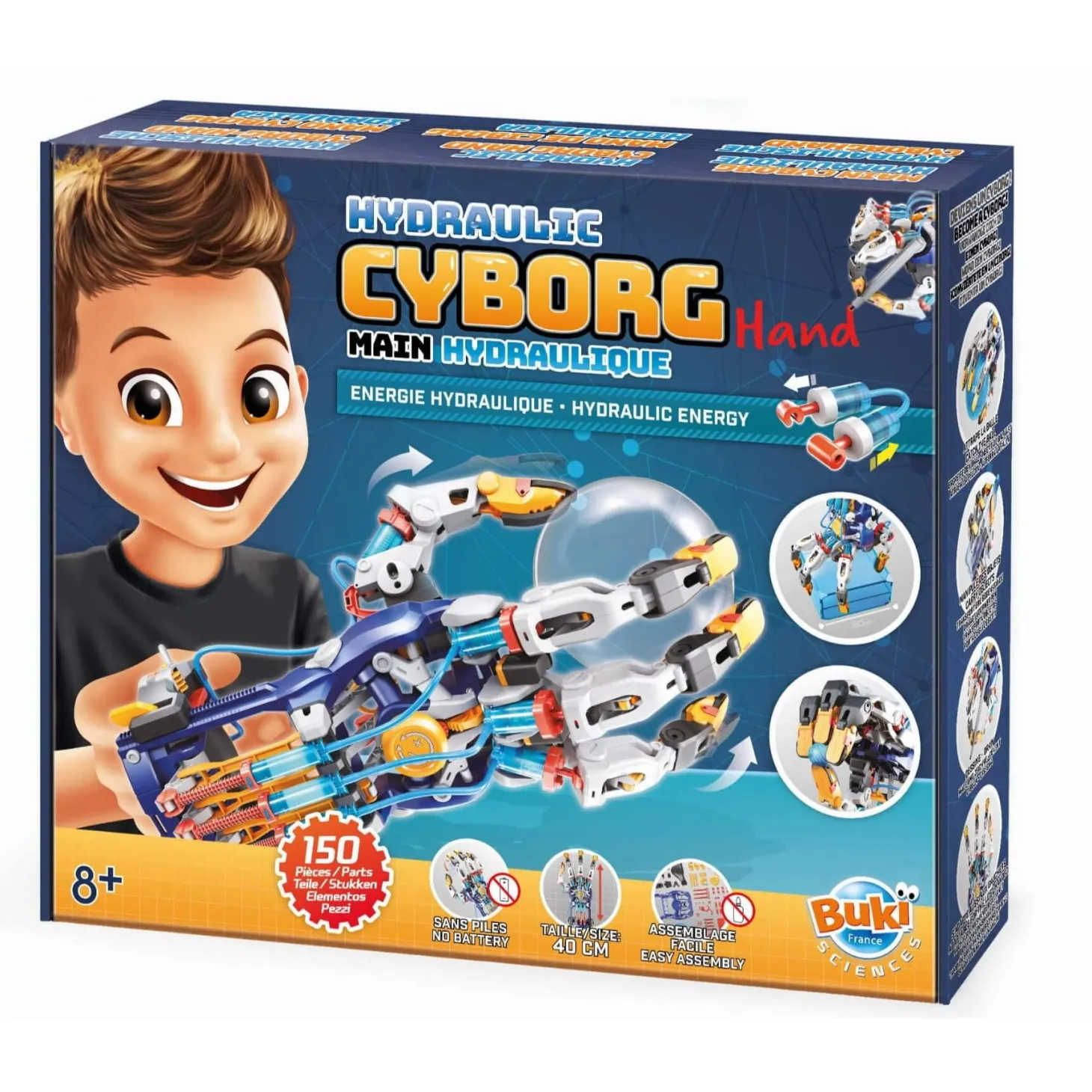 Hydrauliczna ręka cyborga