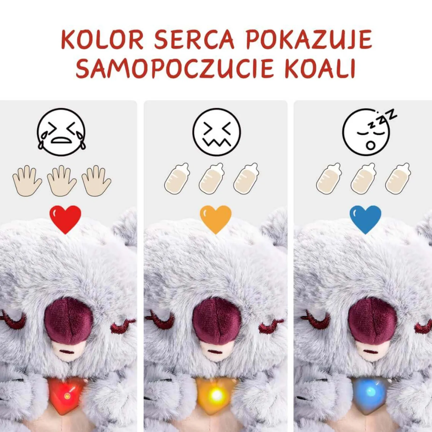 II GATUNEK: Zabawka interaktywna Baby Koala, 3+