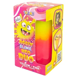 Jiggly Slime Neo Duo - żółto-różowy, 430g