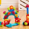 Jungle Adventures - klocki jeżyki w tubie - zestaw DŻUNGLA, 54 elementy
