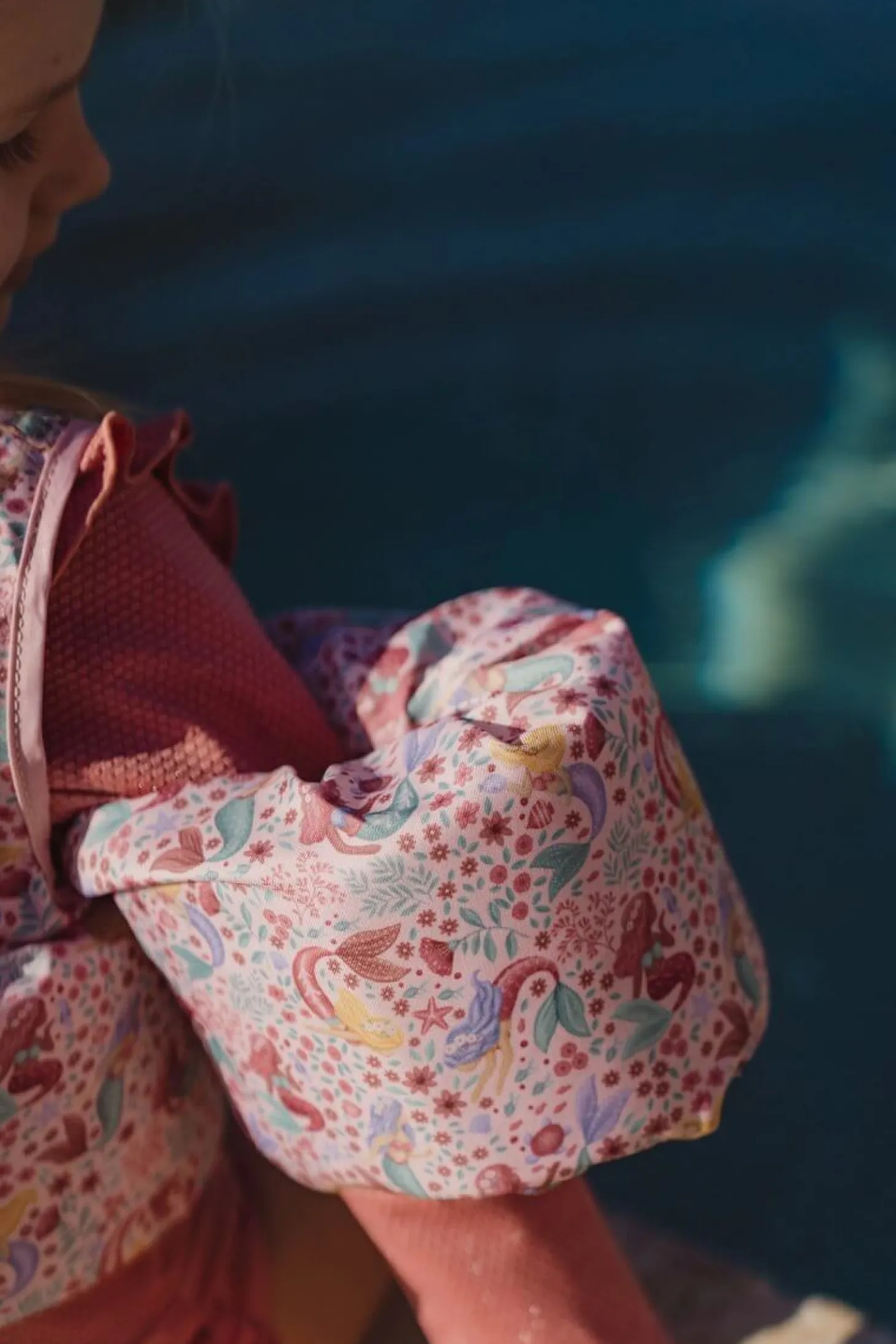 Kamizelka do nauki pływania z rękawkami Dreamy Mermaid