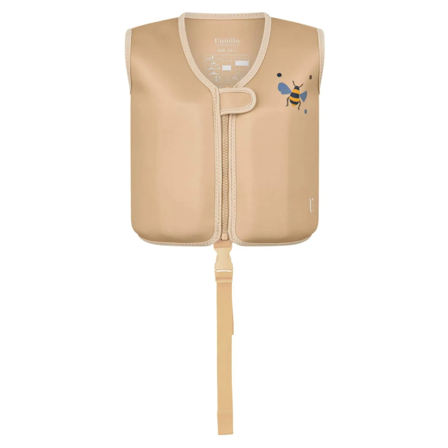 Kamizelka do pływania Neo Honeybee Beige
