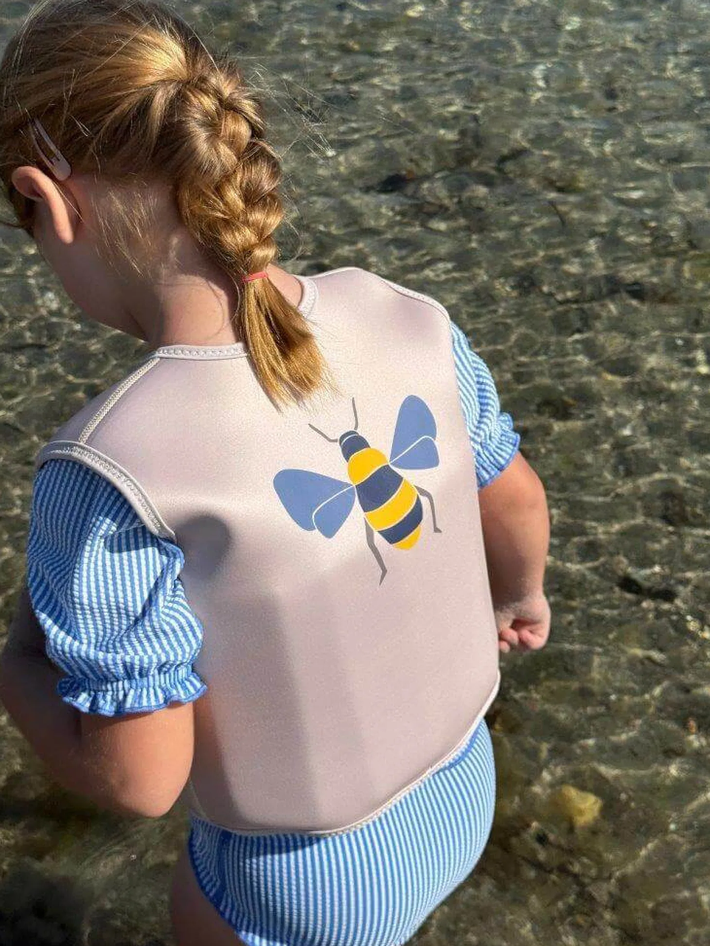 Kamizelka do pływania Neo Honeybee Beige