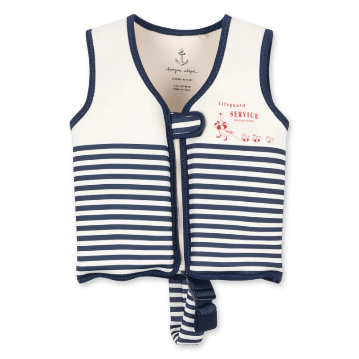 Kamizelka neoprenowa do pływania Ellis - marin stripe