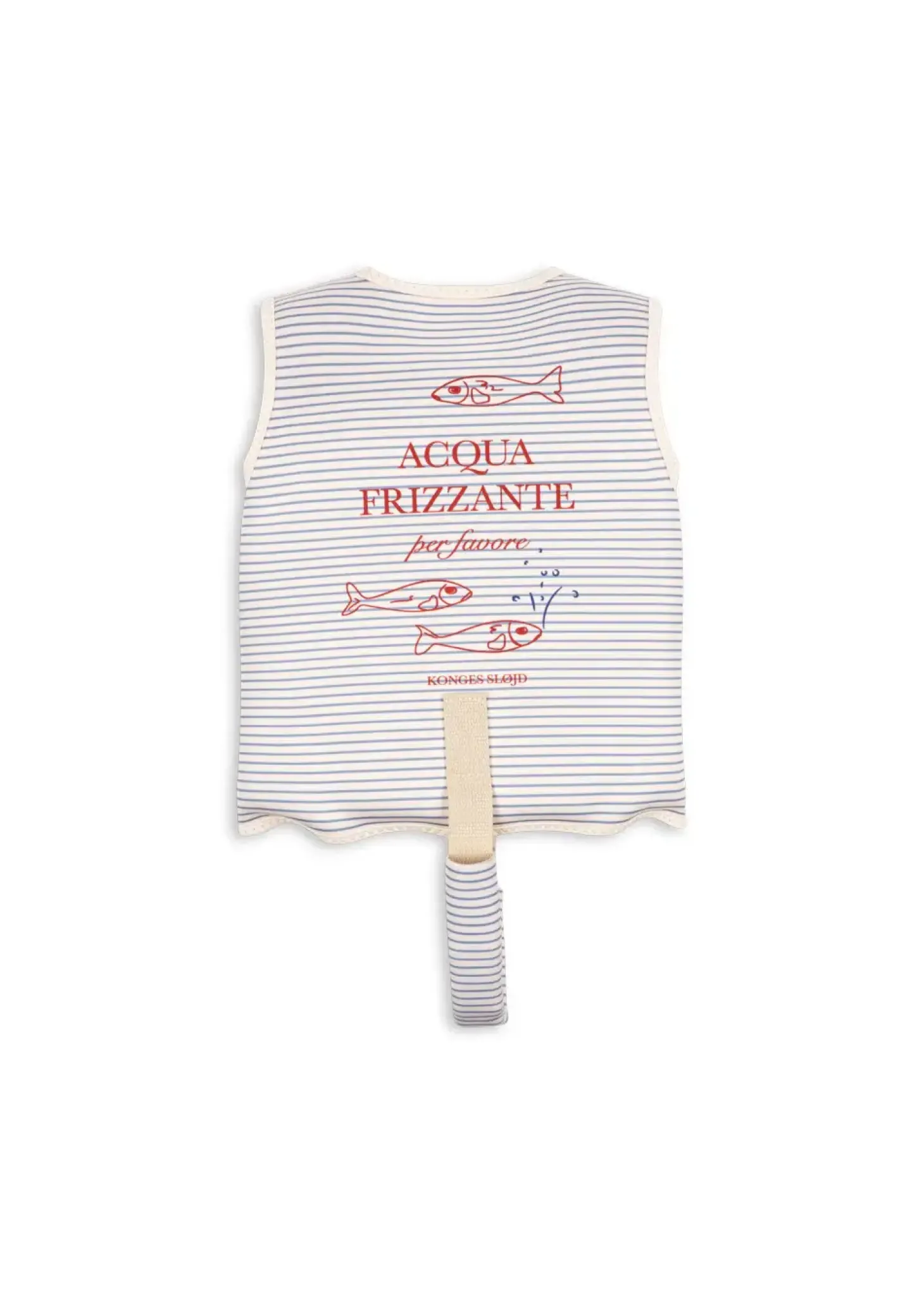 Kamizelka neoprenowa do pływania Ellis - Stripe Blue