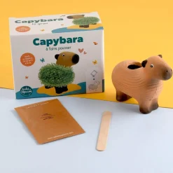 Kapibara z terakoty do zasiania nasion chia