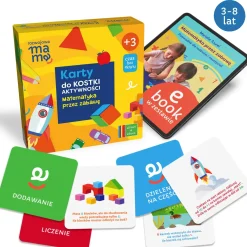 Karty do kostki aktywności - matematyka przez zabawę + mini e-book 3+
