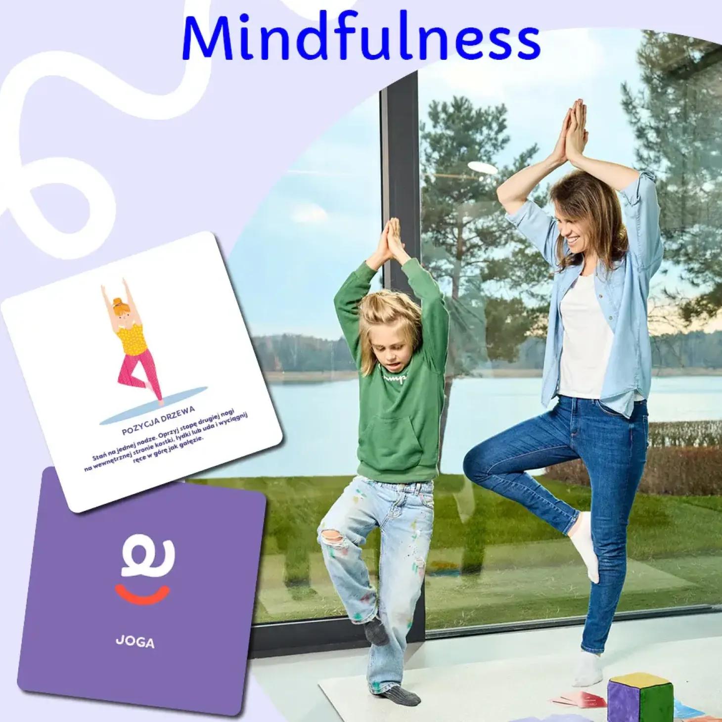 Karty do kostki aktywności - mindfulness + mini e-book 4+