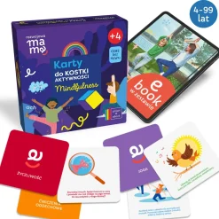 Karty do kostki aktywności - mindfulness + mini e-book 4+