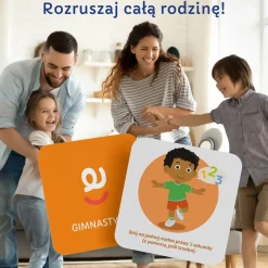 Karty do kostki aktywności - szalona zabawa 2+
