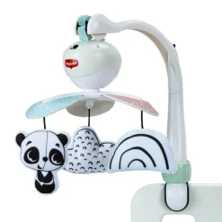 Karuzela podróżna 3w1 Decor - czarno-biała