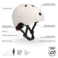 Kask M-L dla starszych dzieci i nastolatków Ash