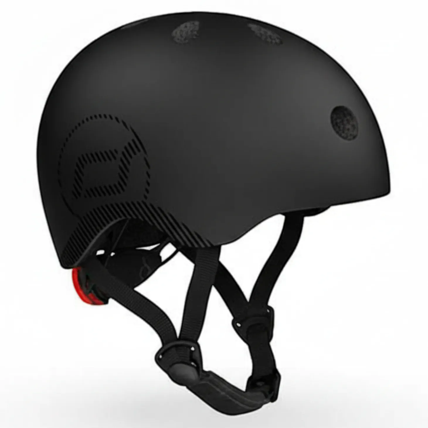 Kask M-L dla starszych dzieci i nastolatków Black