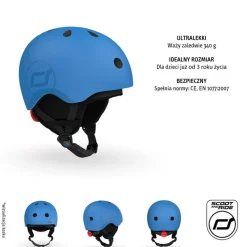 Kask narciarski zimowy S-M dzieci 3+ Ocean