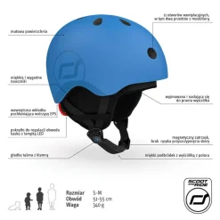 Kask narciarski zimowy S-M dzieci 3+ Ocean